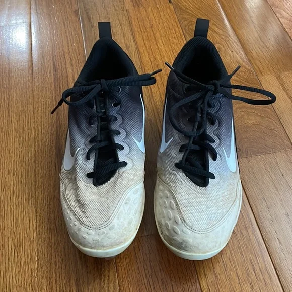 Nike Men’s Lunarlon Hyperdiamond Baseball Cleats - Size 7.5 - Picture 2 of 5